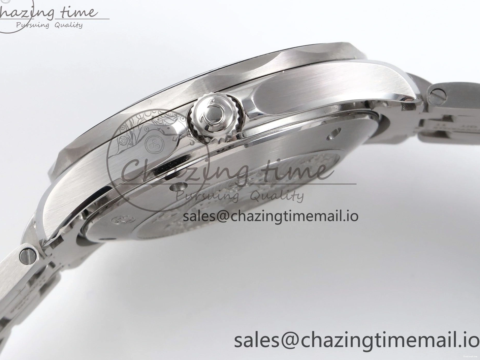 0315 Seamaster Diver 300M OMF 1:1 Best Edition Black Ceramic Black Dial on SS Bracelet A Seasonal 7708